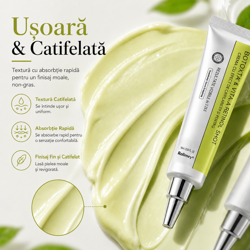 Ser Facial cu Retinol – Anti-aging și Hidratare Intensivă